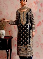 Georgette Black Eid Wear Sequins Work Readymade Pakistani Suit